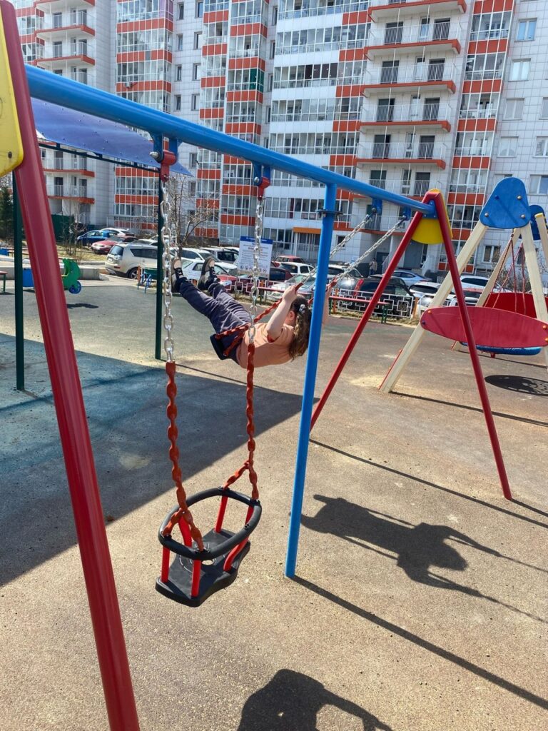 Замена качелей