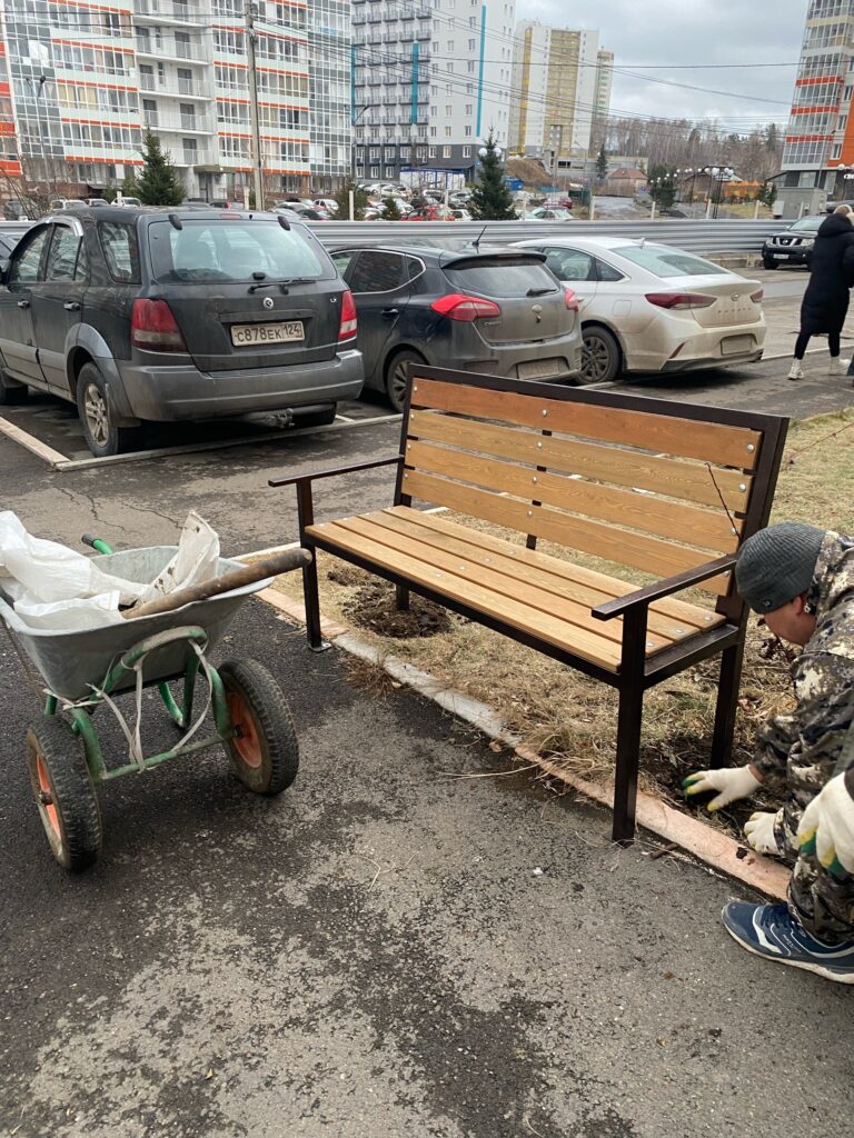 Новые лавочки